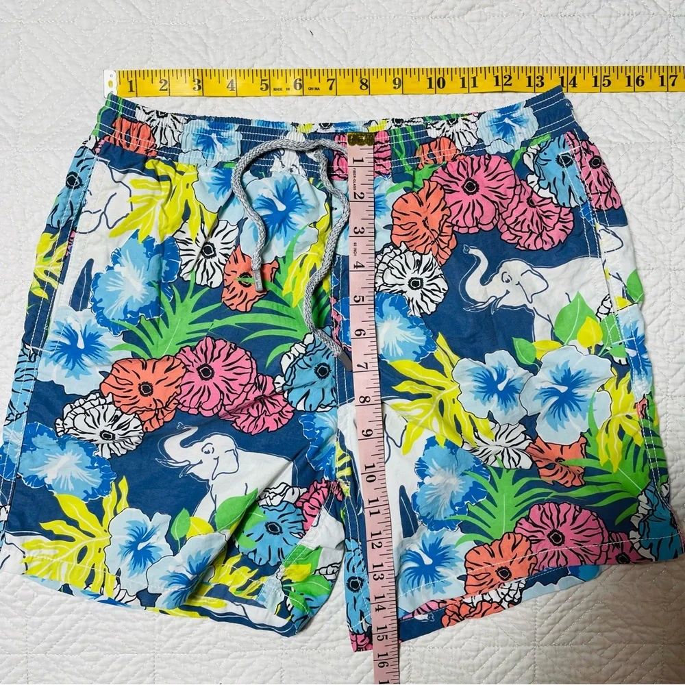 Vilebrequin - Moorea Elephant Boys Swim Trunk 14